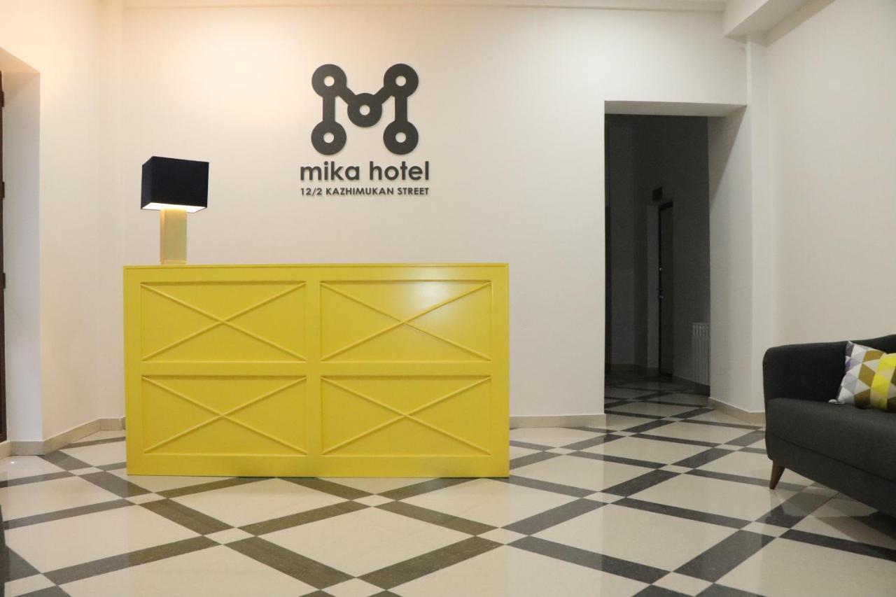 Mika Hotel Almatî Exterior foto