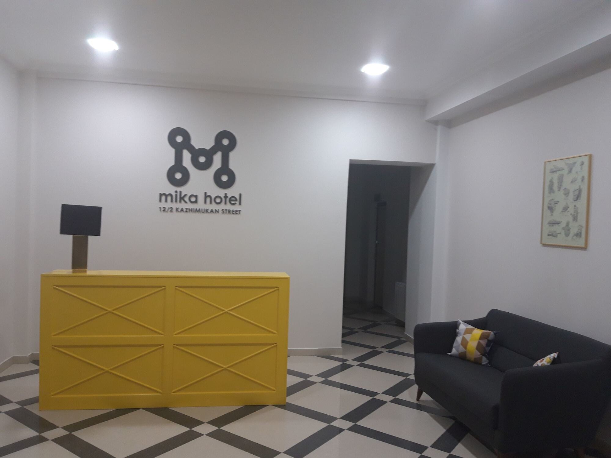 Mika Hotel Almatî Exterior foto